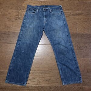 VTG Levi's 569 Jeans Mens 34x30 Blue Faded Grunge Loose Straight Y2K Skate